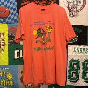 RARE Vintage Fiddler on the Roof Musical Tee – 90s Theatre Graphic Shirt XL USA